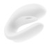 Смарт-вібратор для пар Satisfyer Double Joy White із широким кліторальним стимулятором