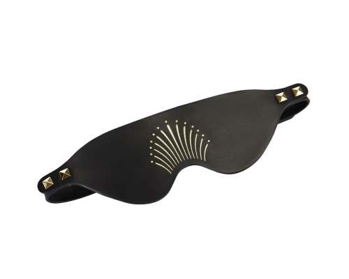 Роскошная маска на глаза Zalo Blindfolds Black