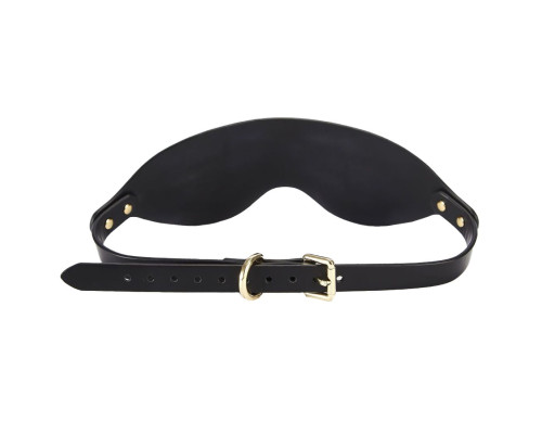 Роскошная маска на глаза Zalo Blindfolds Black