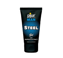 Гель для пеніса стимулювальний pjur MAN Steel Gel 50 ml з екстрактом паприки та ментолом