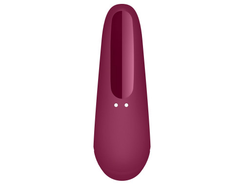 Вакуумний кліторальний смарт-стимулятор Satisfyer Curvy 1 + Rose Red
