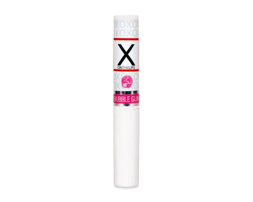 Стимулирующий бальзам для губ унисекс Sensuva - X on the Lips Bubble Gum с феромонами, жвачка