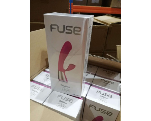 Інтерактивний вібратор-кролик Ohmibod Fuse for Kiiroo Pink (м'ята упаковка)