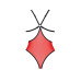 PEONIA BODY red S/M Passion