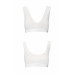 Спортивний топ з еластичної бавовни Passion PS005 TOP white, size S