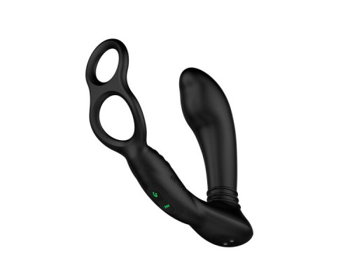 Массажер простаты Nexus Simul8 Stroker Edition с эрекционным кольцом, жемчужный массаж + вибрация