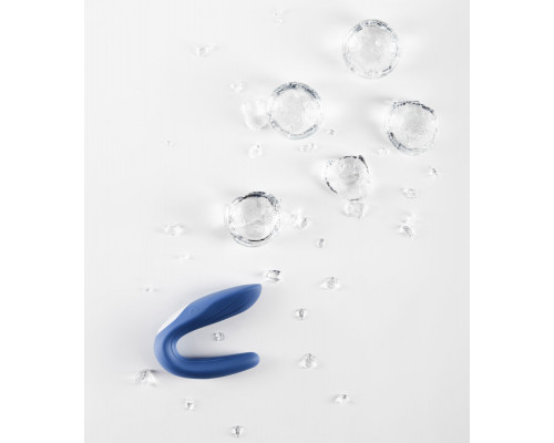 Вибратор для пар Satisfyer Double Whale с двумя моторчиками