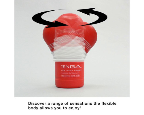 Мастурбатор Tenga Rolling Head Cup з інтенсивною стимуляцією головки NEW
