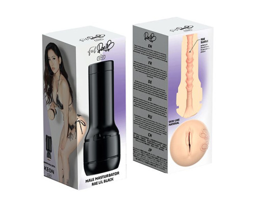 Мастурбатор Kiiroo Feel Rae Lil Black, копія вагіни порнозірки