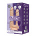Фалоімітатор з вібрацією SilexD Double Gusto Vibro Flesh (Model 1 size 8" & 7") + LRS