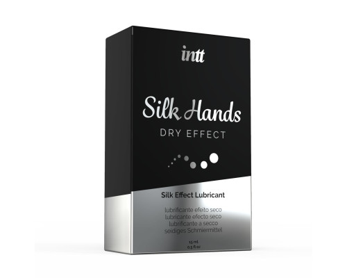 Ультра-густа силіконова змазка Intt Silk Hands (15 мл) з матовим ефектом, шовковистий ефект