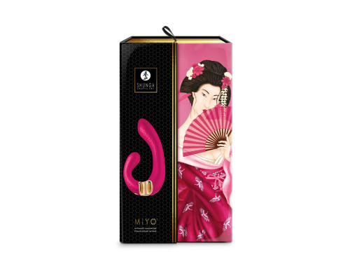 Вібратор кролик гнучкий Shunga - Miyo Intimate Massager Rasberry