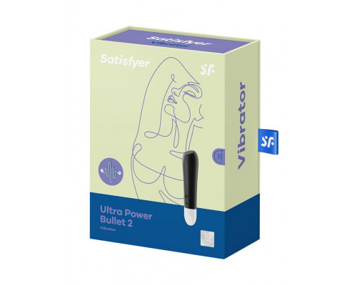 Вібропуля на акумуляторі Satisfyer Ultra Power Bullet 2 Black