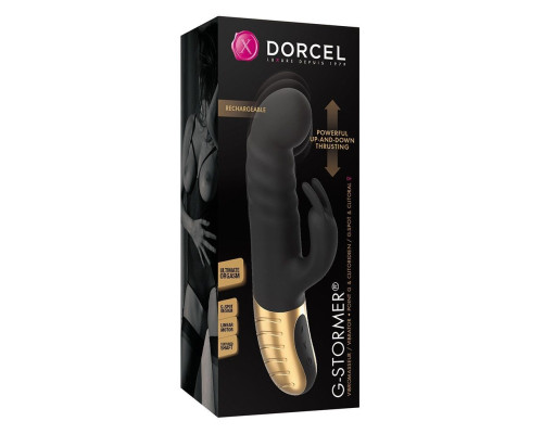 Вібратор Dorcel G-STORMER зі зворотно-поступальним рухом головки, стимуляція точки G
