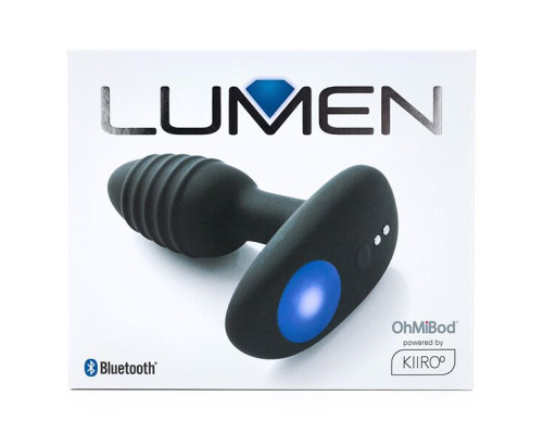 Інтерактивна анальна пробка OhMiBod Lumen powered by KIIROO