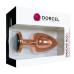 Металева анальна пробка із прикрасою у вигляді кристалу Dorcel - Diamond Plug L