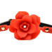 Кляп Master Series Blossom Silicone Rose Gag - Red