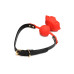 Кляп Master Series Blossom Silicone Rose Gag - Red