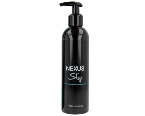 Густой анальный лубрикант Nexus Slip Anal (150 мл.) на водной основе, супер для анальных игрушек