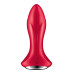 Анальна смартвібропробка із перлинним масажем Satisfyer Rotator Plug 1+ Red
