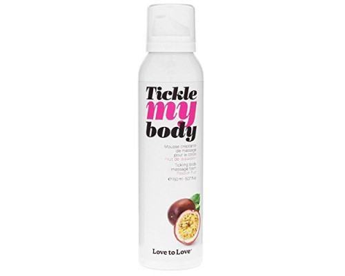 Масажна піна Love To Love TICKLE MY BODY Passion Fruit (150 мл) зволожуюча