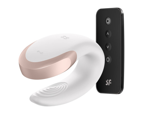 Смарт-вібратор для пар Satisfyer Double Love (White)