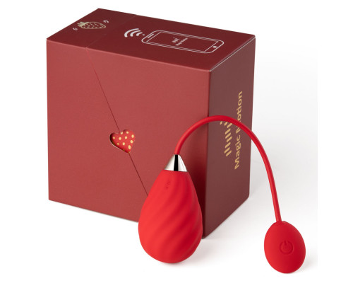 Смарт-віброяйце Magic Motion Sundae Red