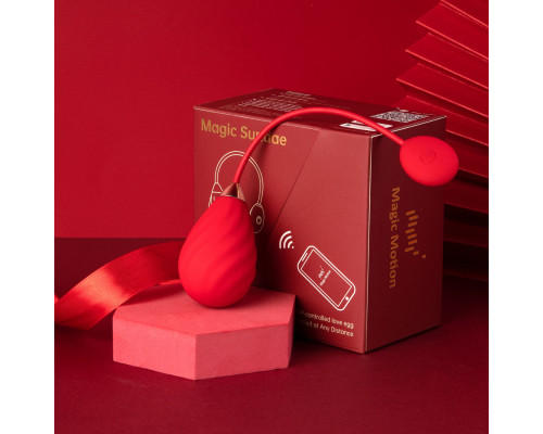 Смарт-віброяйце Magic Motion Sundae Red