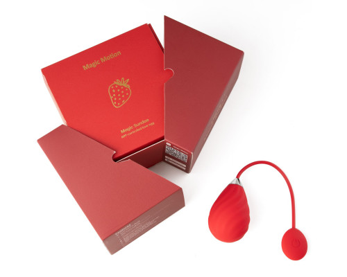 Смарт-віброяйце Magic Motion Sundae Red