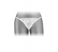 Трусики-стрінги з перловою ниткою Fashion Secret VENUSINA White
