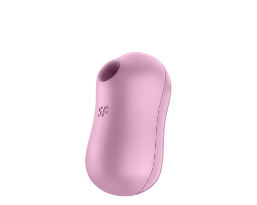 Вакуумний стимулятор із вібрацією Satisfyer Cotton Candy Lilac