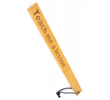Падл Fetish Tentation Paddle Teach me a lesson Bamboo, упакований у ПЕ пакет