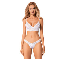 Эротический комплект Obsessive Heavenlly 2-pcs set M/L, бюстгальтер и танга