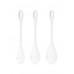Набір йоні намистин Satisfyer Yoni Power 1 White, діаметр 2-2,5-3см, вага 22-46-74гр