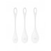 Набір йоні намистин Satisfyer Yoni Power 1 White, діаметр 2-2,5-3см, вага 22-46-74гр
