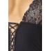(SALE) Боді монокіні з глибоким декольте ZOJA BODY black S/M - Passion Exclusive