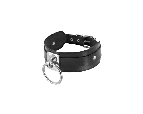 Нашийник c кільцем Fetish Tentation Choker Ring