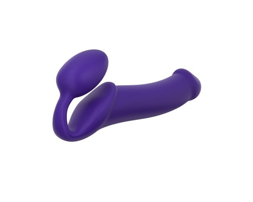 Безремневой страпон Strap-On-Me Violet XL, полностью регулируемый, диаметр 4,5см