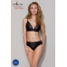 Трусики з широкою гумкою і мереживом Passion PS001 PANTIES black, size L