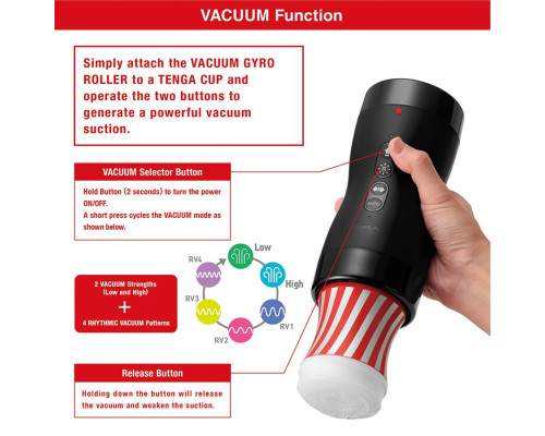 Tenga VACUUM GYRO ROLLER