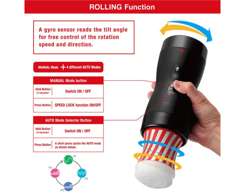 Tenga VACUUM GYRO ROLLER