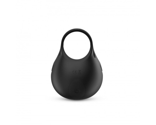 Эрекционное кольцо с вибрацией и стимуляцией мошонки Dorcel FUN BAG, перезаряжаемое