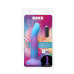 Фалоімітатор, що світиться у темряві, ADDICTION - Rave - 8" Glow in the Dark Dildo - Blue Purple