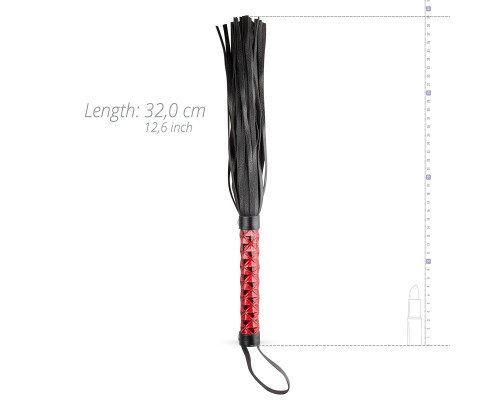 Батіг-флогер Whipped - Beat It Flogger - Red, екошкіра