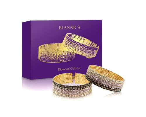 Лакшері наручники-браслети із кристалами Rianne S: Diamond Cuffs, подарункова упаковка