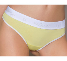 Спортивні трусики-стрінги Passion PS007 PANTIES yellow, size M