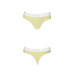 Спортивні трусики-стрінги Passion PS007 PANTIES yellow, size M