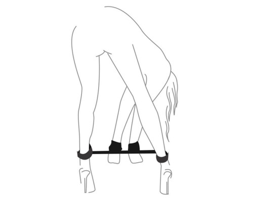 Набір для фіксації Art of Sex - BDSM Straight Line Fixation Simple