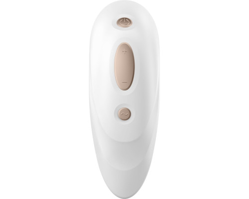 Вакуумный клиторальный стимулятор Satisfyer Pro 1+ Vibration с вибрацией