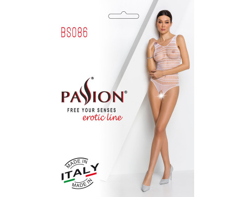 Бодистокинг Passion BS086 white